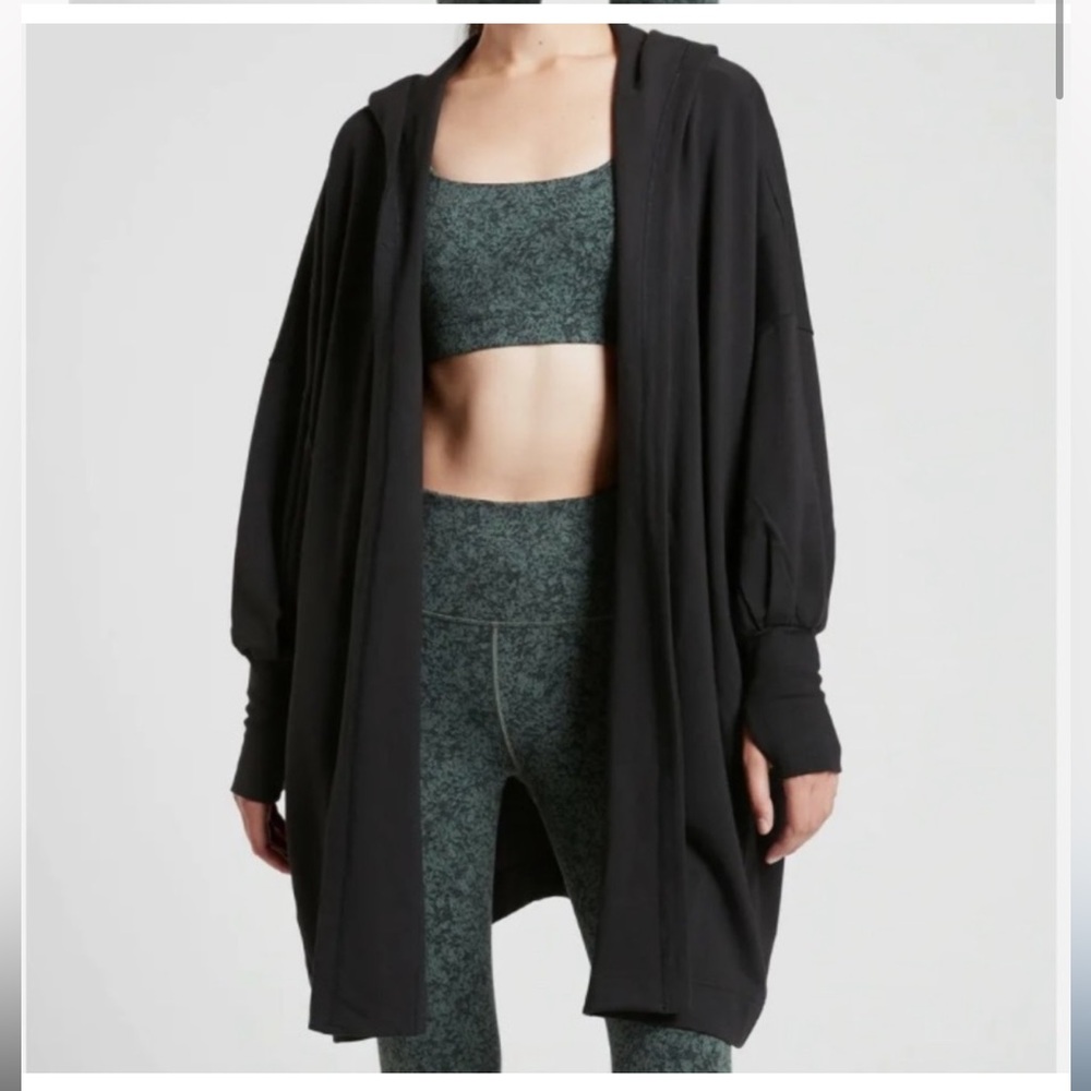 Athleta wrap sweater